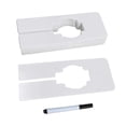 thumbnail image 3 of 30pcs Clothing Rack Size Rack Dividers Hangers Clothes Organizers with Marker Writable Closet Dividers for Sorting Clothes Size Cloth Store, 3 of 8