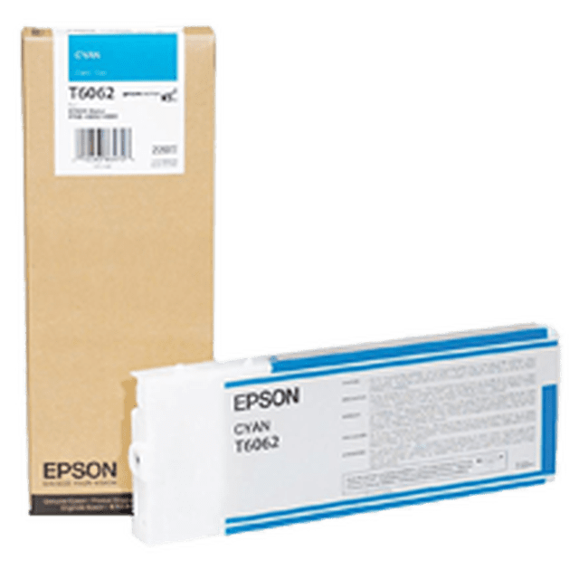 Cartouche d'Encre / Jet d'Encre Cyan EPSON T606200 Neuve Originale