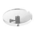 thumbnail image 1 of DOLITY Round Acrylic Riser Display Stand Holder for Figure Toys Craft Shows Earring 15cmx3.8cm, 1 of 9