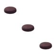 thumbnail image 2 of kurtrusly Stylish Round Cushions For Stools – Seating Experience Stool Cushions Polyester Seat Covers Mild Waterproofing dark coffee 3Set, 2 of 6