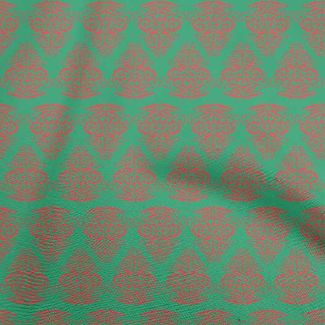 oneOone Georgette Viscose Sea Green Fabric Block Sewing Craft Projects Fabric Prints By Yard 42 Inch Wide-Z8