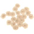 thumbnail image 1 of pitrice 20 Pieces Silk Rose Flower Head Bud DIY Craft Wedding Decor Beige, 1 of 9