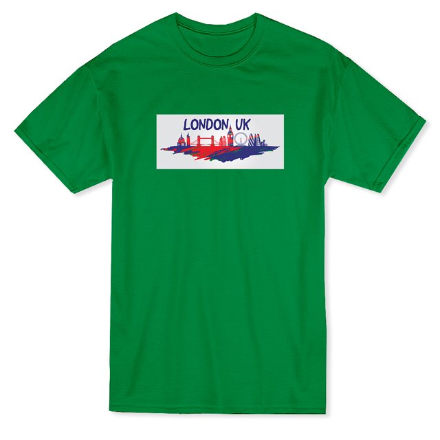 London City Skyline Design Men's T-shirt