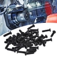 thumbnail image 4 of Countersunk 50Pcs Countersunk  Screws DIN 965 Black Galvanized Machine Screw Assortment Kit, 4 of 8