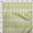thumbnail image 2 of oneOone Tissu Popeline de Coton Chevron Ikat Imprimé 1 Yard 56 Pouces de Large, 2 of 4