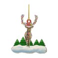 thumbnail image 1 of Clearance! Dinosaur Animal Personalization Christmas Tree Ornament Christmas Tree Pendants Hanging Pendants Plush Craft For Christmas Holiday Party Home Decor, 1 of 3