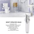 thumbnail image 4 of Bidet Sprayer Head Replacement, Water Saving Ergonomic Handle Bidet Sprayer Head  for Washing, 4 of 8