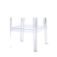 thumbnail image 3 of Ghost Stool 26 " Clear Plastic Acrylic Dining Chair Bar Stool, 3 of 3