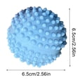 thumbnail image 3 of 6 Pcs Balles de Sécheuse Réutilisables, Assouplissant pour Tissus, Réduit les Rides, Fournitures de Nettoyage Durables pour Lessive Douce, Balles de Sécheuse Écologiques, Balles de Sécheuse Réutilisables pour Séchage à la Machine, $BS$3, 3 of 9