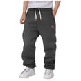 thumbnail image 2 of Pantalons de Jogging pour Garçons Enfants avec Cordon de Serrage Performance Athlétique avec Poches, 2 of 5