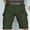 Army Green, variant on cllios Men's Outdoor Tactical Shorts Multi Pockets Military Work Work Short Pants 5 Inch Hiking Shorts with Zipper Button