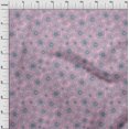 thumbnail image 4 of oneOone Viscose Chiffon Light Pink Fabric Abstracts Dress Material Fabric Print Fabric By The Yard 42 Inch Wide, 4 of 5