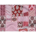thumbnail image 5 of oneOone Rayon Maroon Fabric Patchwork Sewing Craft Projects Fabric Prints By Yard 56 Inch Wide-2G, 5 of 5