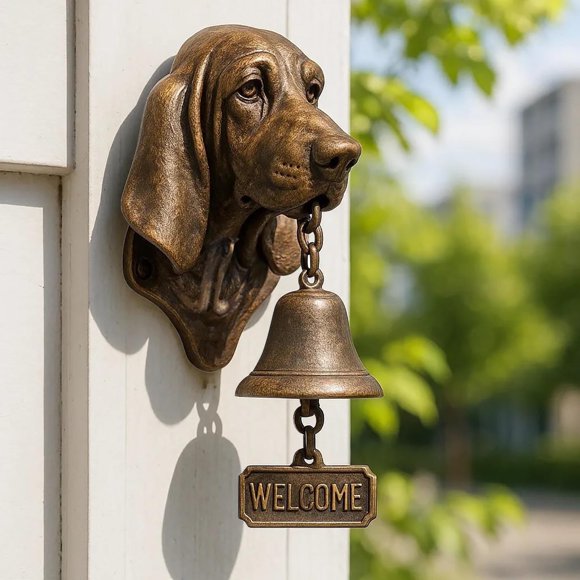 Cameland Western White Emblem Welcome Doorbell
