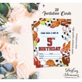 thumbnail image 5 of Darling Souvenir Multicolor Birthday Invitation Card 28 Pcs Fill or Write In Blank Invites Printable Party Supplies 5 x 7 Inches, 5 of 5