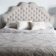 thumbnail image 2 of Baxton Studio Hilda Tufted Full Panel Headboard in Grayish Beige, 2 of 6