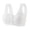 White, variant on Product Category Bra – Women’s Comfortable Transparent Shoulder Strap Cordless Backless Sponge-free with Convertible Straps