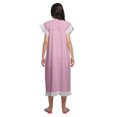 thumbnail image 4 of Moomaya Chemise de Nuit à Manches Courtes pour Femmes, en Coton Imprimé, 4 of 6