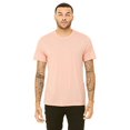 thumbnail image 1 of BELLA+CANVAS T-Shirt Jersey CVC pour Homme, 2TG, Pêche Chiné, 1 of 3