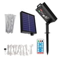 thumbnail image 3 of Solar Umbrella Light, Outdoor Patio LED, Remote Control String Lights, USB Rechargeable Sunshade Lamp, 8 Clip 3.9ft Warm White, Garden/Beach/Patio, 3 of 9
