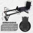 thumbnail image 2 of Reformer Pliable de Pilates pour la Maison, Machine de Pilates Reformer avec Ressorts, Lit Pilates Pro Reformers pour Studio Appartement et Gym - Idéal pour Débutants et Utilisateurs Avancés, 2 of 9