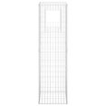 thumbnail image 2 of vidaXL Gabion Basket Posts 2 pcs 50x50x180 cm Iron, 2 of 4