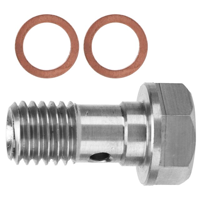 Oil Feed Adapter, High Hardness Oil Feed Restrictor Stainless Steel For Car