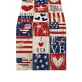 thumbnail image 2 of TopLLC Memorial Day Decorations,4Th of July Decorations, Patriotic Decorations Holiday Table Decoration With Traditional Color Linen Table runner, 2 of 6