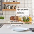thumbnail image 2 of Clear Contact Paper Wall Protector - Shackcom 15.7in X 9.84ft Self Adhesive Removable Kitchen Oil-Proof Waterproof Sticker Heat Resistant C, 2 of 7