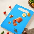 thumbnail image 4 of EGNMCR Multi Functional Double Sided Fast Defrosting Aluminium Alloy Painting Double Sided Cutting Board With Knife Sharpener Double Sided Grinding Chopping Board Plastics chopping board, 4 of 6