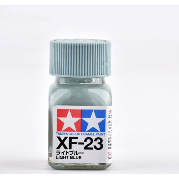 Tamiya XF-23 Flat Light Blue Enamel Paint 10ml for Scale Models Miniatures