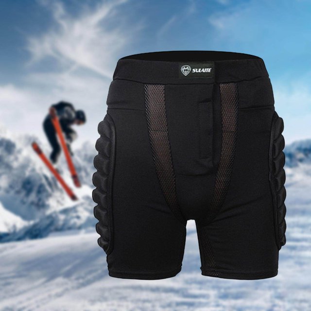Skating Ski Hip Pad Protection Hip Pants Breathable Roller for Skiing 2XL