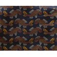 thumbnail image 4 of oneOone Georgette Viscose Fabric Fish Block Print Sewing Fabric BTY 42 Inch Wide, 4 of 4