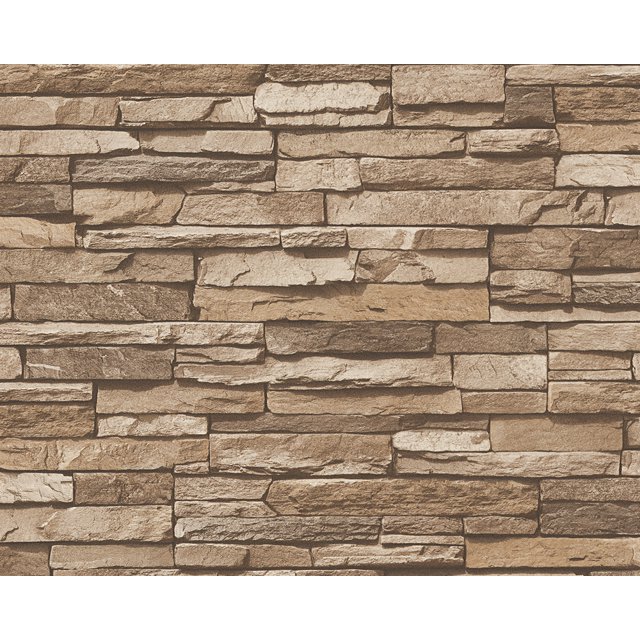 Dekora Natur 6 - Rouleau de Papier Peint Beige, Brun Naturellement Multifacette