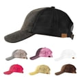 thumbnail image 2 of Mode Femmes Anti Soleil Paillettes Mesh Réglable Chapeau de Coton Casquette de Baseball, 2 of 10