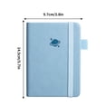 thumbnail image 2 of A Notepad Danhjin Small Notebook Portable Notepad Thickened Pocket Mini A6 English Book Handy Note Home Decor, 2 of 5