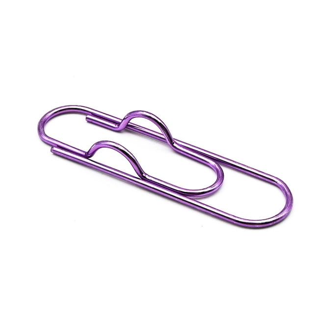 Antqov Paper Clip-Paperclip Bookmarks Metal Pen Clip, Paper Clip Clip, Fixed Pen Clip, Notebook