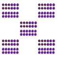 thumbnail image 1 of Transemion 24pieces Effective Decoration Balls Easy To Christmas Essentials Durable purple 5Set, 1 of 6