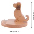thumbnail image 2 of Wooden Phone Holder, Cute Dog, 2 of 5