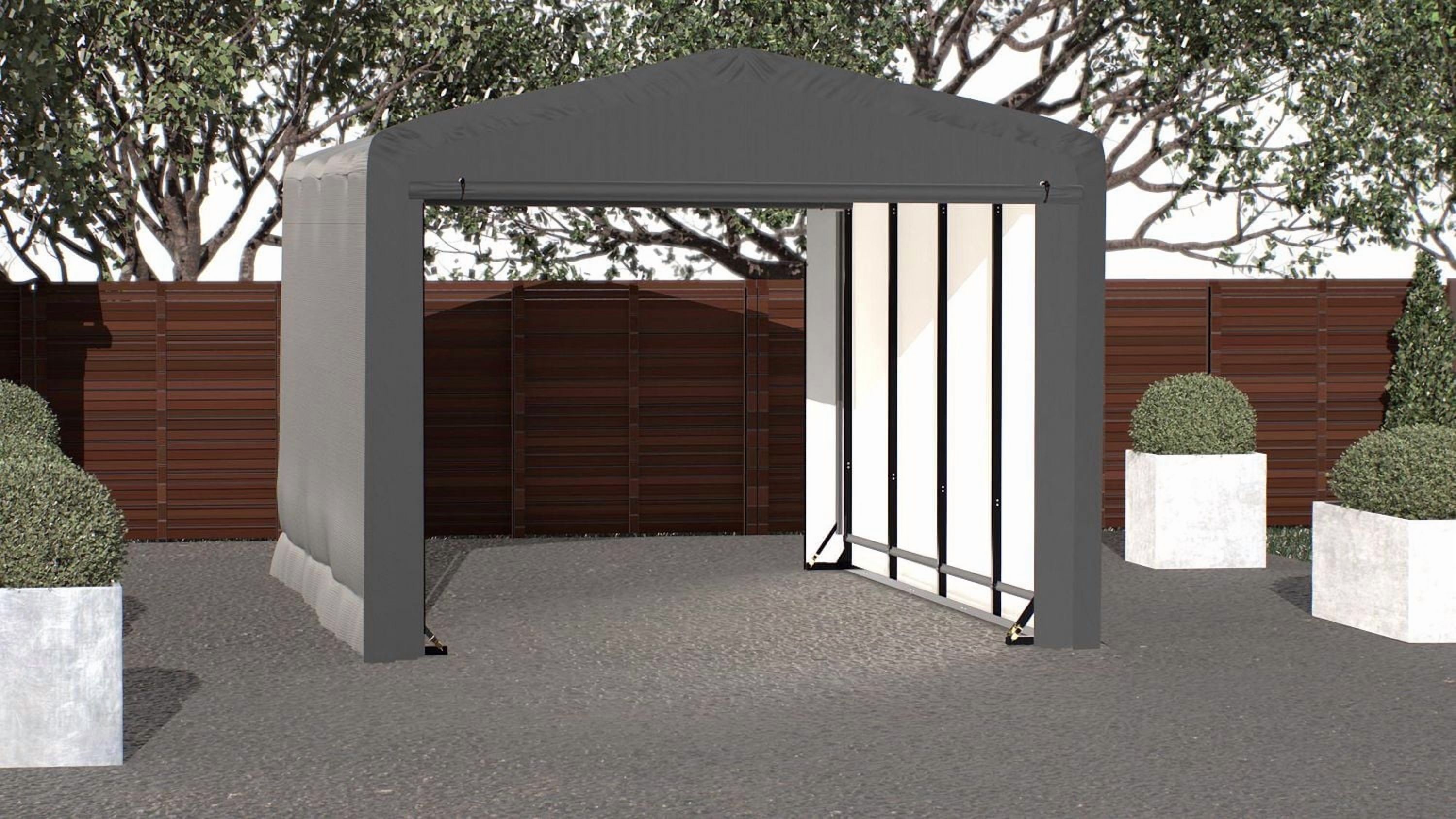 Garage ShelterTube classé vent/neige 12x18x10  Grs