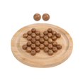 thumbnail image 1 of Esquirla Marble Solitaire Board Game Chess Marbles Game Board Brain Teaser Puzzles Living Diameter 180mm, 1 of 8