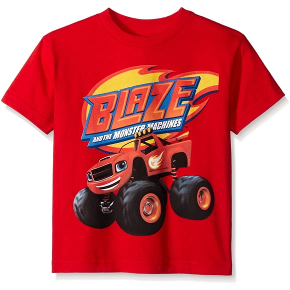 Nickelodeon Blaze and the Monster Machines Boys Short Sleeve T-Shirt Shirt