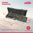 thumbnail image 3 of SKB-5 SKB Cases 2014 Étui Rigide Extérieur Imperméable ATA 50 Pouces à Double Nœud, Noir, 3 of 9