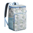 thumbnail image 1 of Tropical Cooler Backpack 20L - High-Capacity Insulated Beach Bag with Seashell & Starfish Design, Perfect for Outdoor Adventures, 1 of 5