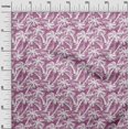 thumbnail image 3 of oneOone Polyester Spandex Purple2 Fabric Tropical Palm Tree Sewing Material Print Fabric By The Yard 56 Inch Wide, 3 of 5