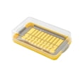 thumbnail image 1 of Kitchen Butter Cutting and Storage Container with Stainless Steel Slicer Airtight Lid and Fork—Versatile Butter Dish for Everyday Cooking, 1 of 6