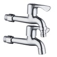 thumbnail image 5 of Outdoor Faucet Garden Mixer Brass Chrome Washing Machine Faucet Wall, 5 of 5