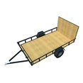 thumbnail image 2 of Utility Trailer Plans DIY Open Lawn Cargo Carrier 6' x 10' Build Your Own, 2 of 4