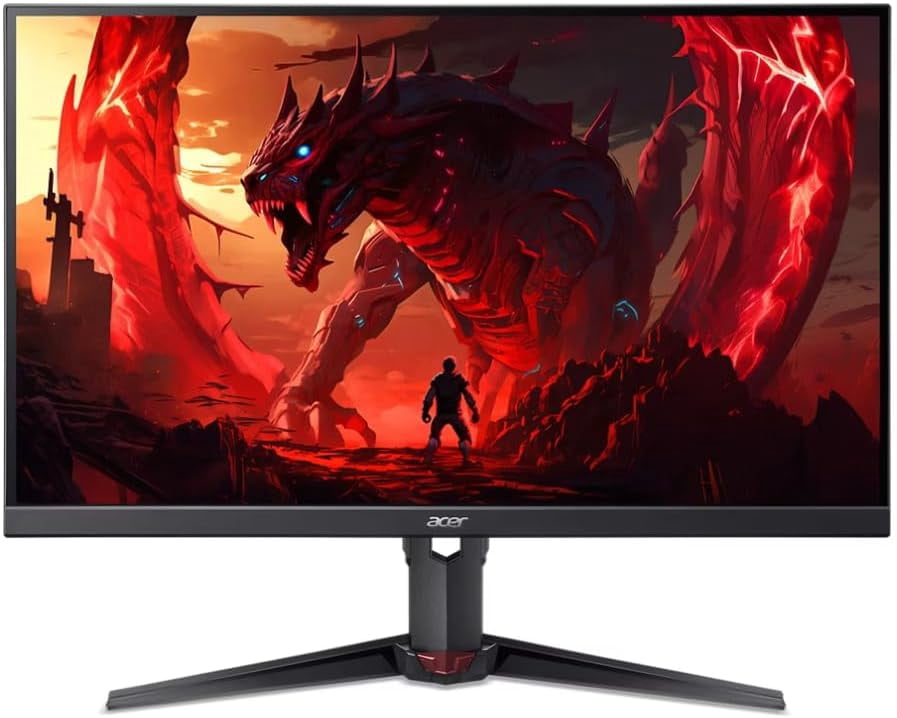 Acer 27" Gaming Monitor - QHD @ 200Hz 1.5MS| GTG IPS LED| Free Sync| Swivel Height Adjust - Excellent Recertified with 1 Year Acer Manufacturer Warranty