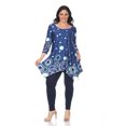 thumbnail image 2 of White Mark Tunique pour Femmes à Manches 3/4 en Jersey, 2 of 5